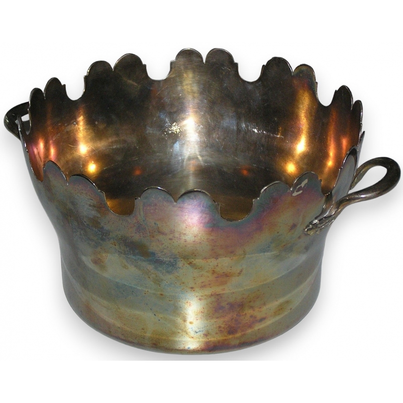 Rafraîchissoir à verres rond en métal
