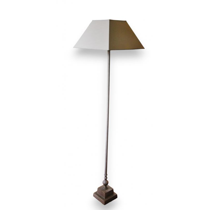  Lampadaire "Viking" avec abat-jour sur  Moinat SA  - Antiquités décoration