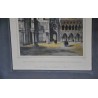 Coloured engraving "Das portal des" by Moinat SA – Antiques and decorative items – Engravings, lithographs