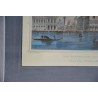 Coloured engraving "Der Dogenpallast in Moinat SA" – Antiques and decorative items – Engravings, lithographs