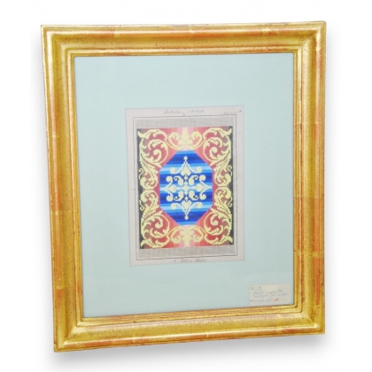  Carton de tapisserie de Berlin N° 2544 sur  Moinat SA  - Antiquités décoration