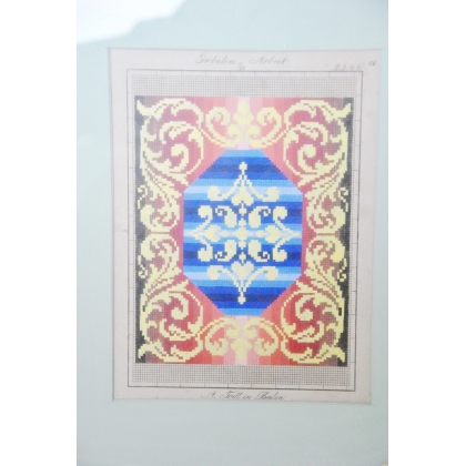  Carton de tapisserie de Berlin N° 2544 sur  Moinat SA  - Antiquités décoration
