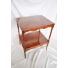  Petite table à 2 plateaux en if sur  Moinat SA  - Antiquités décoration