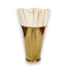 Oval brass wastepaper basket at  Moinat SA  - Antiques and home décor