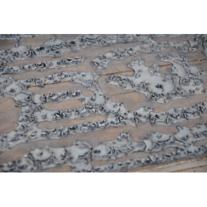 Fabric printing board at  Moinat SA  - Antiques and home décor