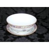 Bowl with stand, ‘Famille rose’. at  Moinat SA  – Antiques and home décor