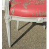 A pair of Louis XVI armchairs with medallion-shaped backs. On  Moinat SA  - Antiques and interior design