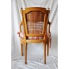 Fauteuil style Louis XVI cabriolet