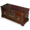 Carved and decorated Thai wooden chest at Moinat SA – Antiques and home décor