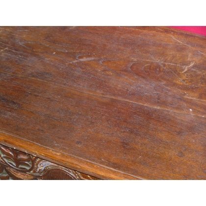 Carved and decorated Thai wooden chest at Moinat SA – Antiques and home décor