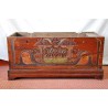 Carved and decorated Thai wooden chest at Moinat SA – Antiques and home décor