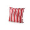 Red and grey striped "Lexington" cushion at Moinat SA – Antiques and home décor