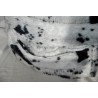 Black faux cowhide pouffe by Moinat SA – Antiques and home décor
