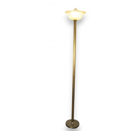  Lampadaire "Clunia" en laiton avec sur  Moinat SA  - Antiquités décoration