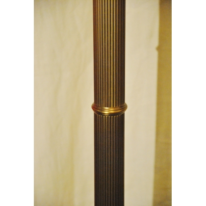  Lampadaire "Clunia" en laiton avec sur  Moinat SA  - Antiquités décoration