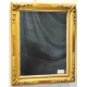 Miroir rectangulaire Napoléon III doré