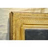  Miroir rectangulaire en bois doré sur  Moinat SA  - Antiquités décoration