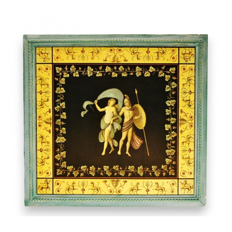 Coloured Neoclassical engraving "Dance" by Moinat SA – Antiques and decorative items – Engravings, lithographs