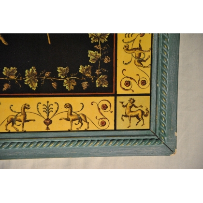Coloured Neoclassical engraving "Dance" by Moinat SA – Antiques and decorative items – Engravings, lithographs