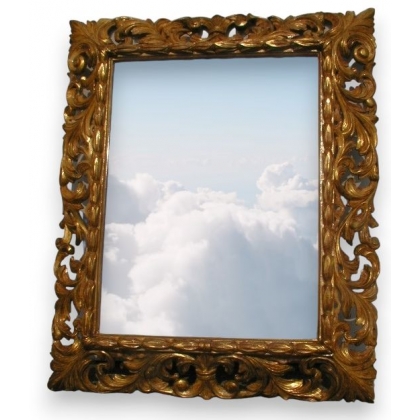  Miroir, en bois sculpté. sur  Moinat SA  - Antiquités décoration