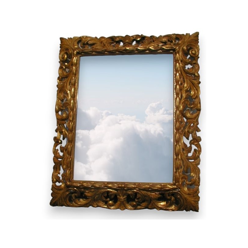  Miroir, en bois sculpté. sur  Moinat SA  - Antiquités décoration