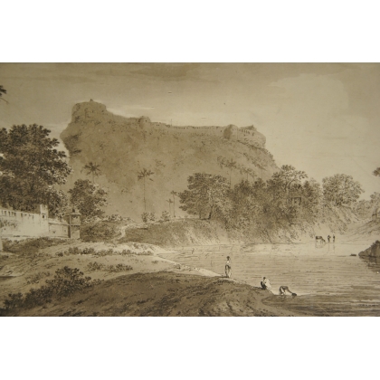 Paire de gravures "A view of a mosque  sur Moinat SA  - Antiquités décoration -  Gravures, Lithos