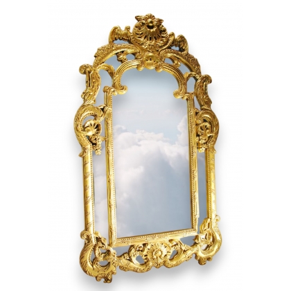  Miroir style Louis XV en bois sculpté sur  Moinat SA  - Antiquités décoration