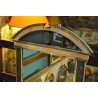  Miroir Néo-classique à colonnes en bois sur  Moinat SA  - Antiquités décoration
