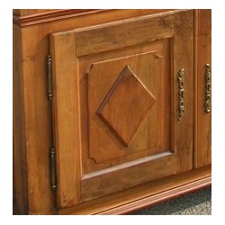  Vitrine avec 2 portes en haut et en bas. sur  Moinat SA  - Antiquités décoration