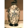  Lampe en porcelaine avec décor émaillé sur  Moinat SA  - Antiquités décoration