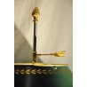  Lampe bouillotte à 3 branches en bronze sur  Moinat SA  - Antiquités décoration