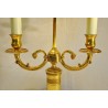  Lampe bouillotte style Empire à 2 sur  Moinat SA  - Antiquités décoration