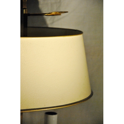 2-light bronze hot-water bottle lamp at Moinat SA – Antiques and home décor