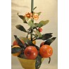  Lampe "HOEDIC" Fruits et fleurs en fer sur  Moinat SA  - Antiquités décoration