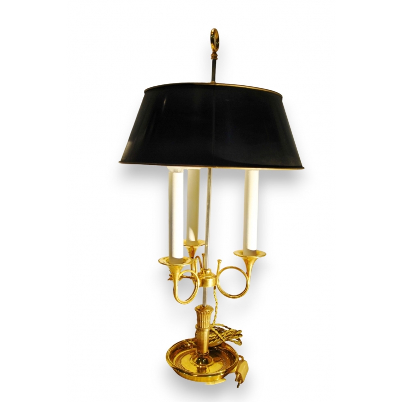  Lampe bouillotte style Directoire en sur  Moinat SA  - Antiquités décoration