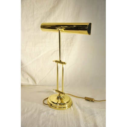 Extendable brass piano lamp at  Moinat SA  - Antiques and home décor