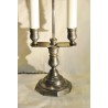 2-light bronze hot-water bottle lamp at Moinat SA – Antiques and home décor