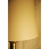  Bougeoir en laiton monté en lampe avec sur  Moinat SA  - Antiquités décoration