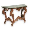 Italian console table, in carved wood. At  Moinat SA  - Antiques and home décor