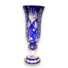  Vase "Raisins" en cristal cobalt sur  Moinat SA  - Antiquités décoration