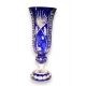 Vase "Raisins" en cristal cobalt