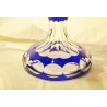  Vase "Raisins" en cristal cobalt sur  Moinat SA  - Antiquités décoration