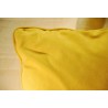 Yellow square cushion at  Moinat SA  - Antiques and home décor