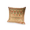 Red and green ‘hearts and fir trees’ cushion at Moinat SA – Antiques and home décor