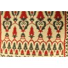Red and green ‘hearts and fir trees’ cushion at Moinat SA – Antiques and home décor