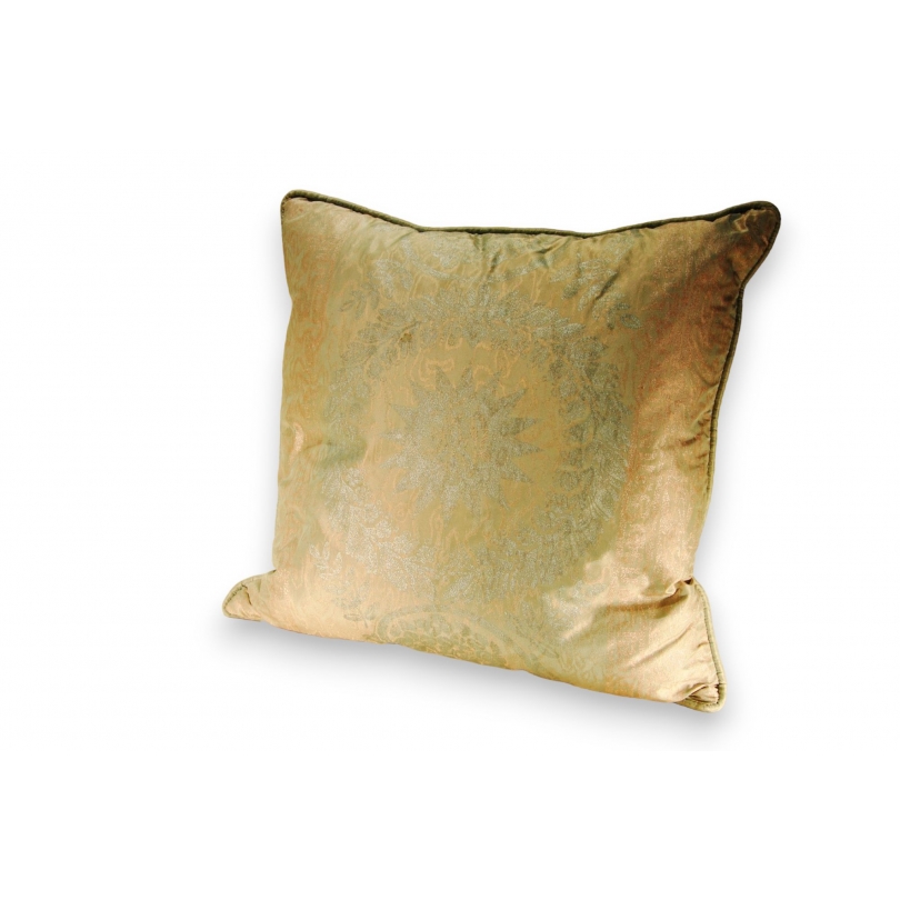 "Soleil" cushion in blue fabric at  Moinat SA  - Antiques and home décor