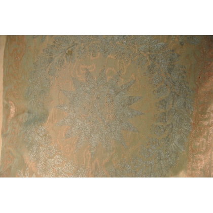 "Soleil" cushion in blue fabric at  Moinat SA  - Antiques and home décor