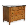  Commode Louis XVI. Dessus marbre gris. sur  Moinat SA  - Antiquités décoration