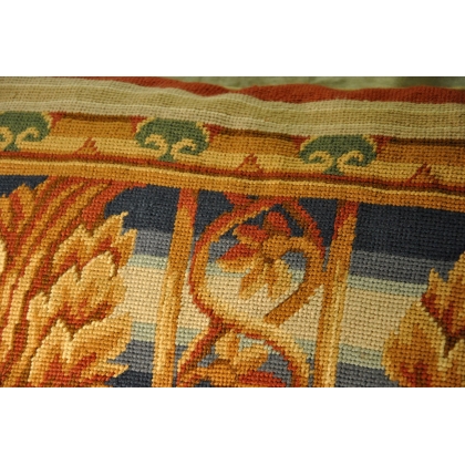Handmade petit point cushion from  Moinat SA  - Antiques and home décor