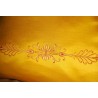 Directoire-style cushion in yellow silk at  Moinat SA  - Antiques and home décor